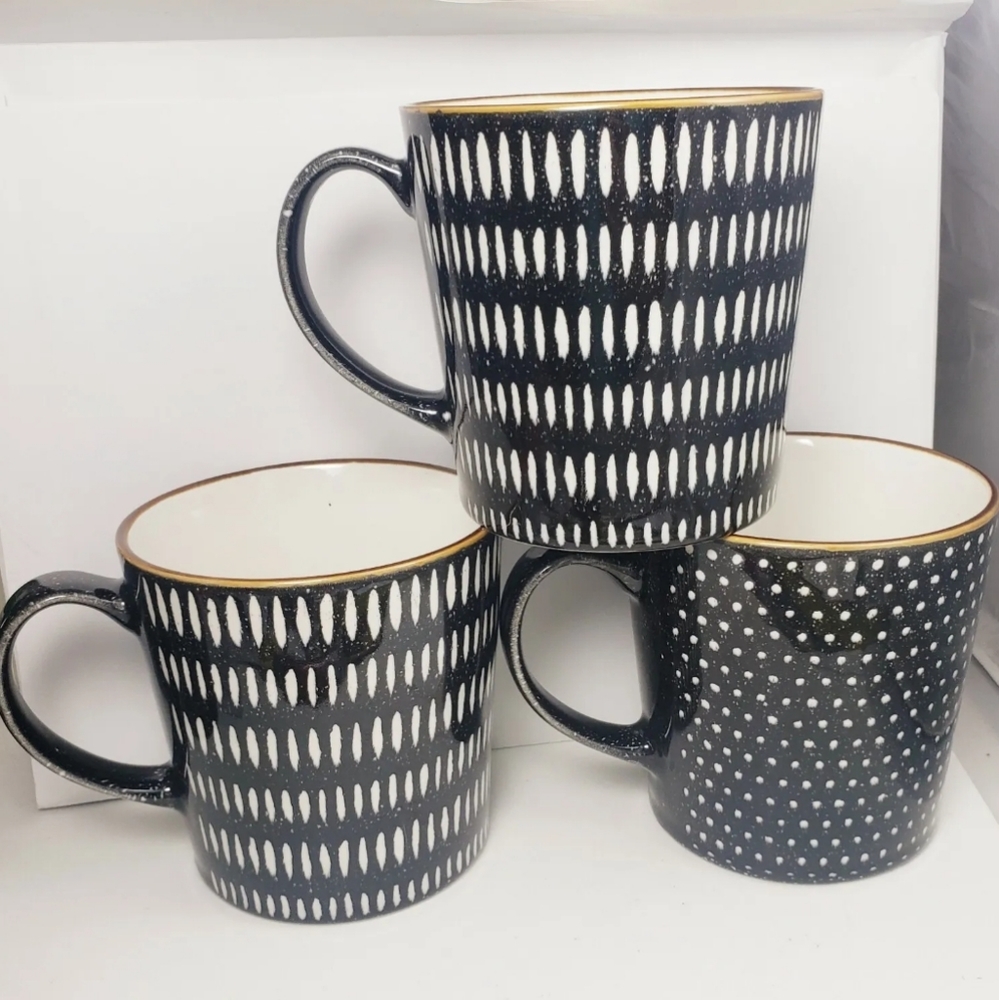 Meritage Coffee Mugs - Set of 3